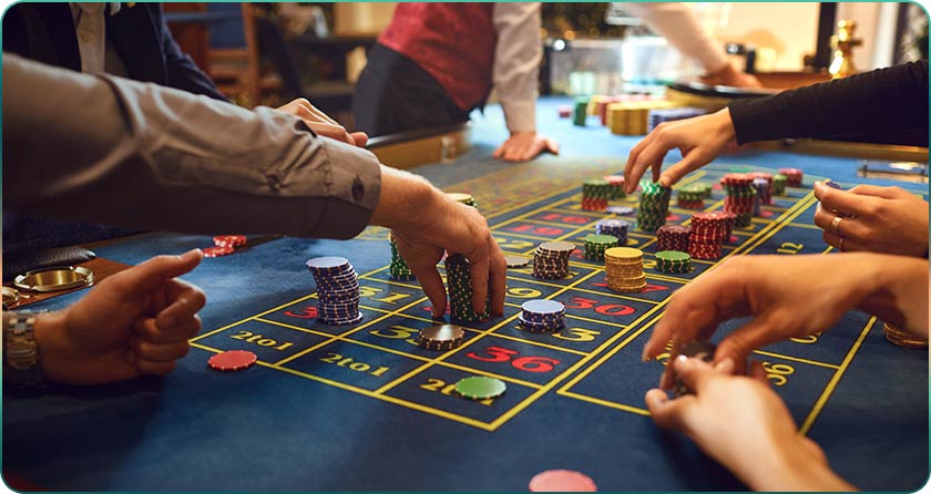 Land-Based table games