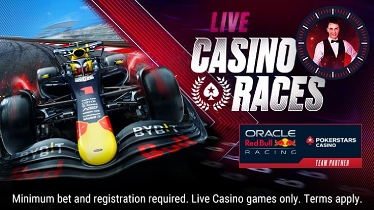 PokerStars Live Casino Races Offer